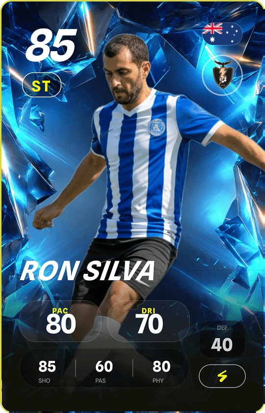 Intense soccer player portrait shouting in victory